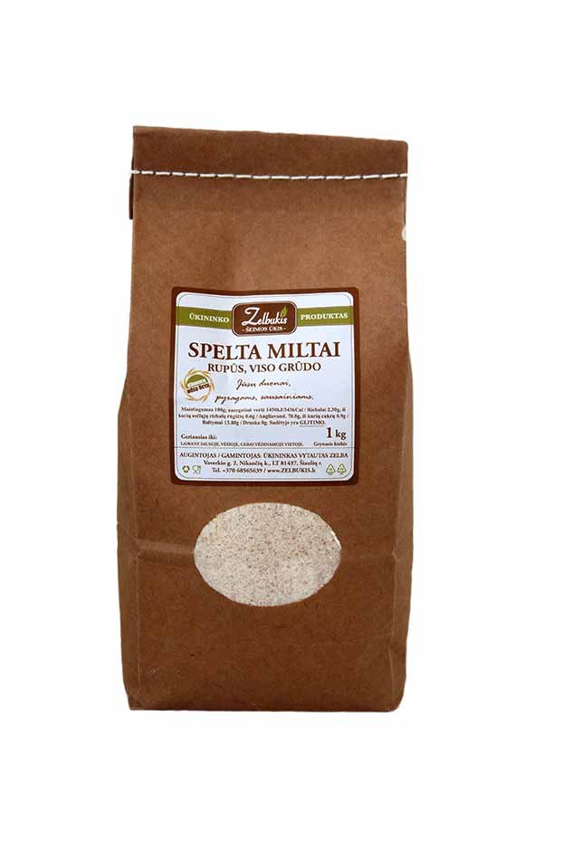 spelta Zelbukio speltų miltai