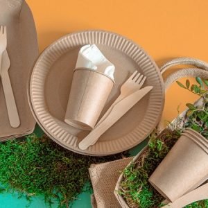 Vienkartiniai indai be plastiko – alternatyvos, kurios keičia rinką