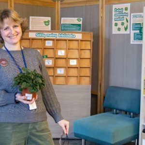 1 Sostinės bibliotekoje įkurta augalų sėklų mainų biblioteka