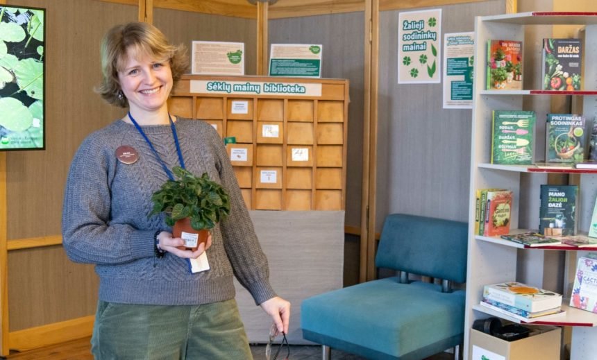 1 Sostinės bibliotekoje įkurta augalų sėklų mainų biblioteka