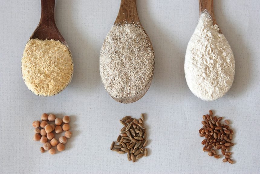 Pelenų kiekis miltuose